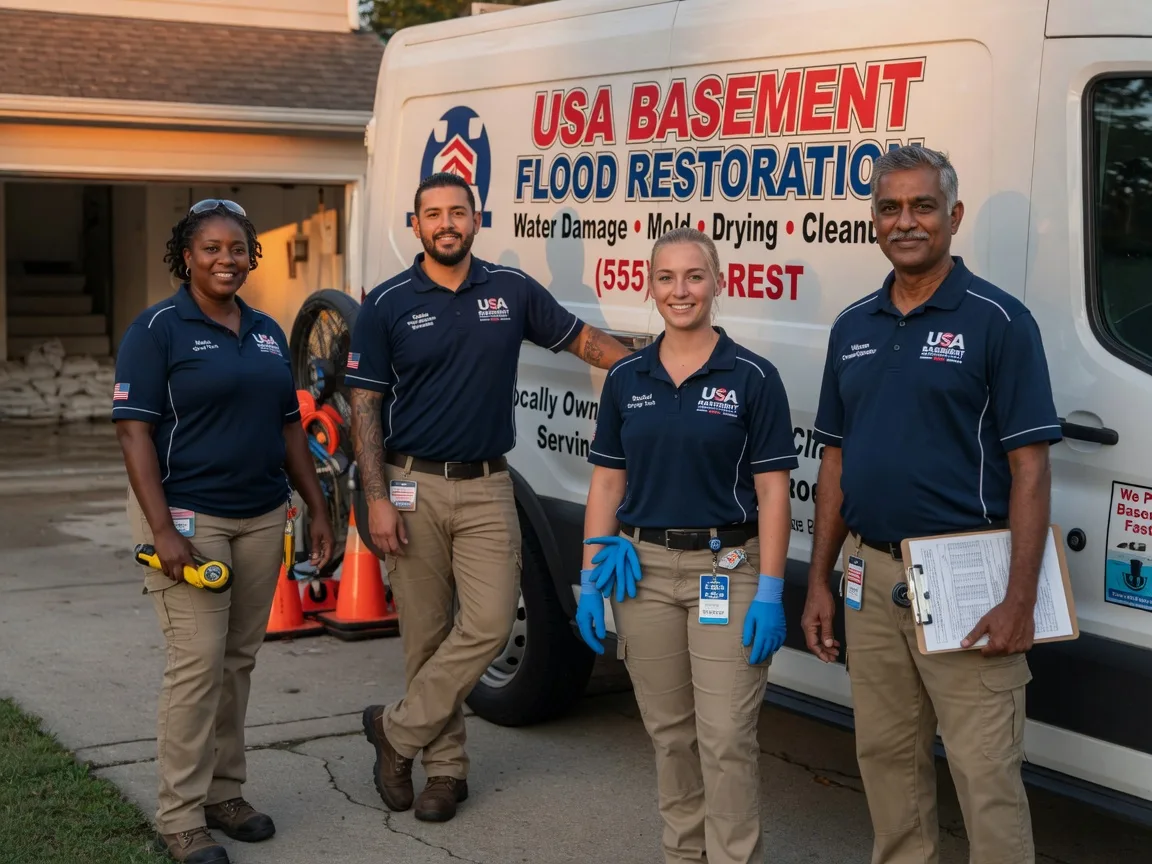 Basement Flood Cleanup company in Oakes, ND